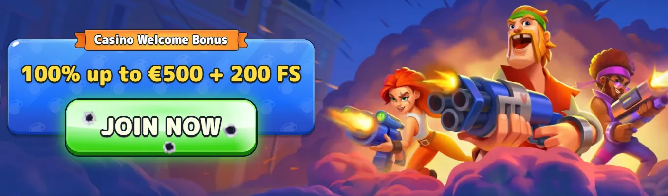 Pistolo Casino Bonus Powitalny